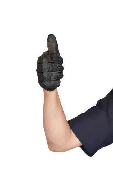 Motorcycle glove and hand signal