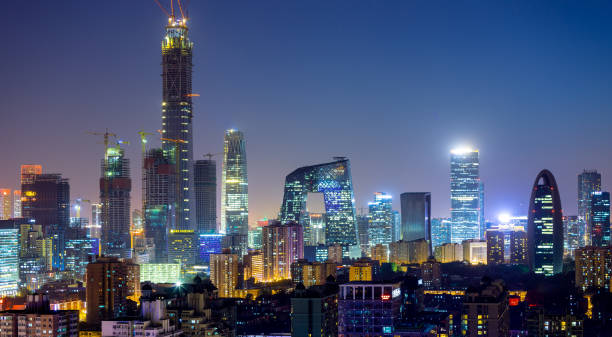 istock Cityscape of Beijing,China 672473830