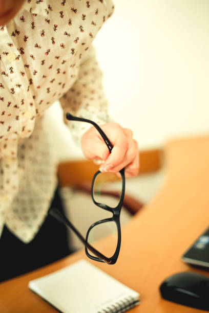 istock Young woman working in the office 672483364