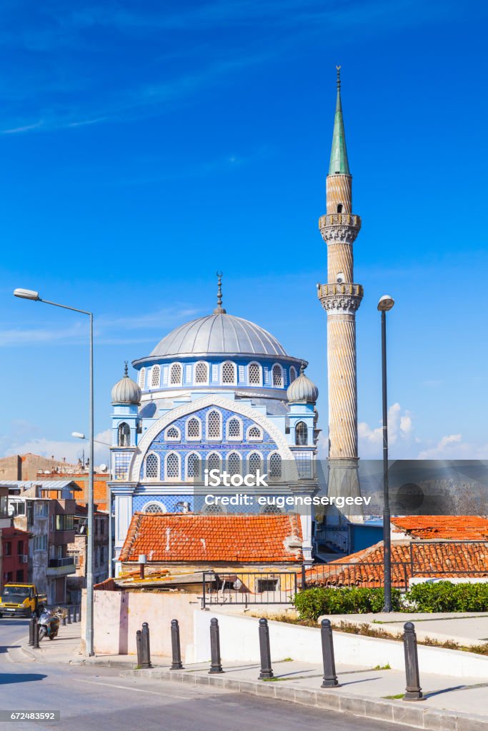Old Mosque Fatih Camii In Izmir City Turkey Stock Photo - Download ...