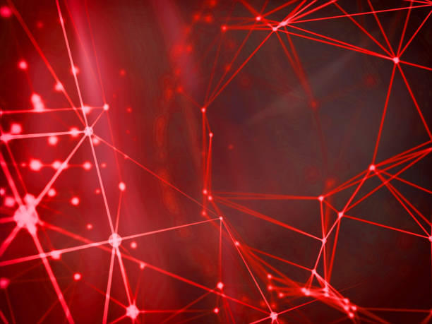 istock Abstract technology network mesh and destroy sphere cyber geometry orb and polygonal lines and dots. Futuristic Technology, digitally generated image, 3d rendering 672518372