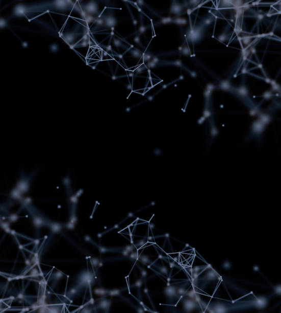 istock Abstract geometry surfaces, lines and points background, Used as digital wallpaper and technology background. 672518424