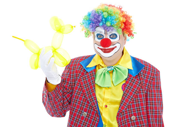istock Portrait of a clown 672521500