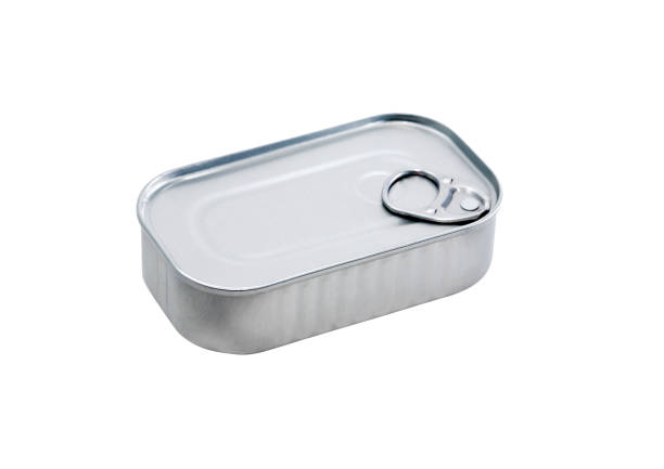 istock Canned Food On White 672531162