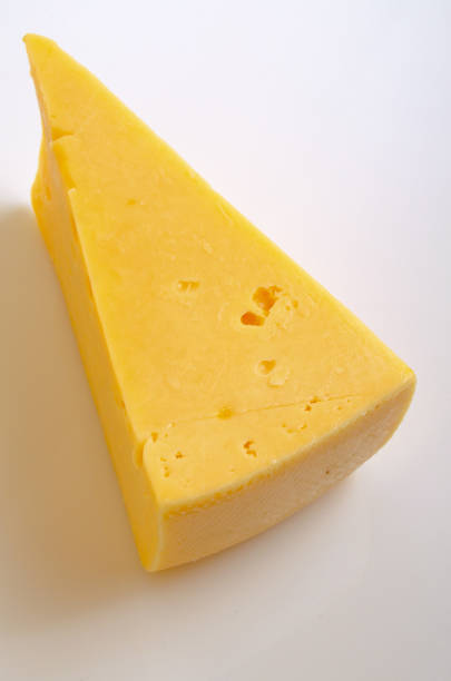 istock Sector of hard cheese. 672534980