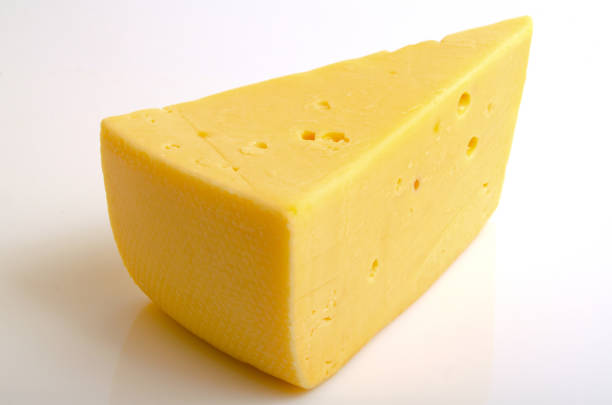 istock Sector of hard cheese. 672534992