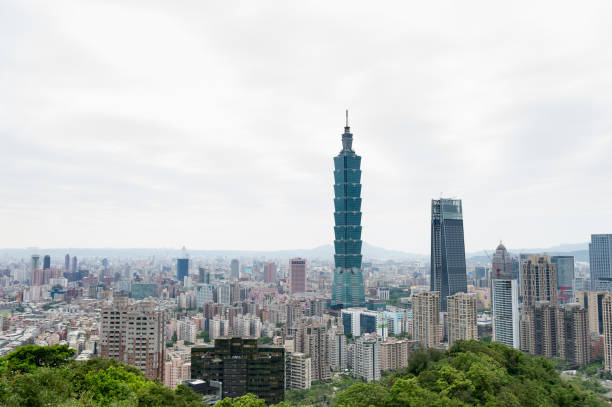 istock Taipei city, Taiwan 672545732