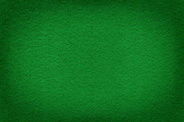 green felt surface with light copy space in center - felt textured textured effect textile imagens e fotografias de stock