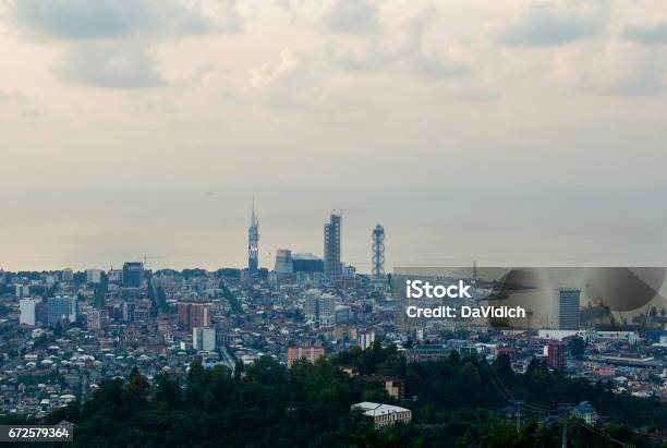 Foto de Panorama Do Centro De Batumi e mais fotos de stock de Adjara - Adjara, Arte, Cultura e Espetáculo, Beleza