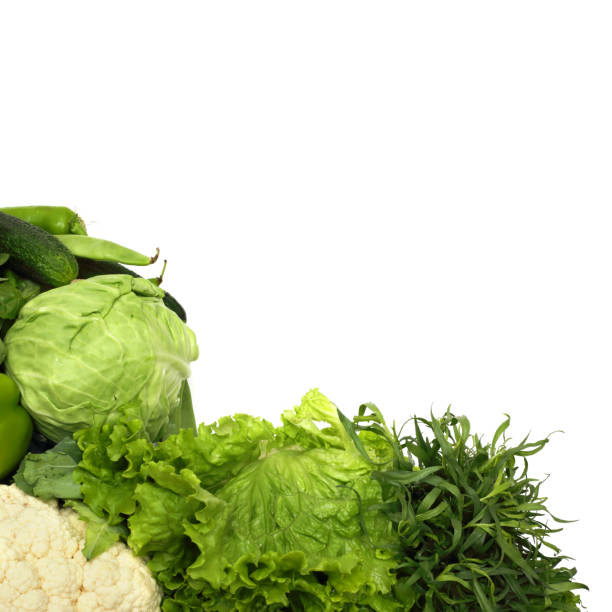 istock Pile of green vegetables 672590796