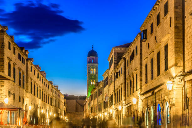 istock City life in town Dubrovnik. 672603790