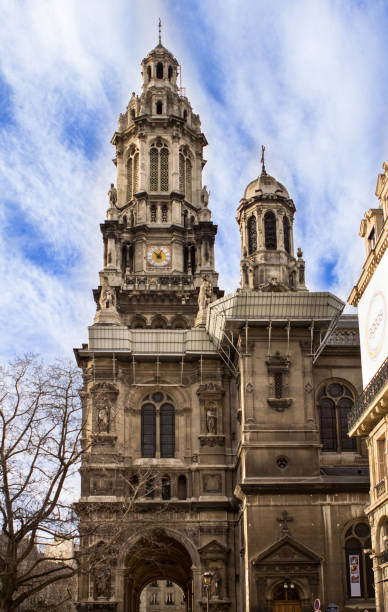 istock Sainte Trinite church, Paris 672609016
