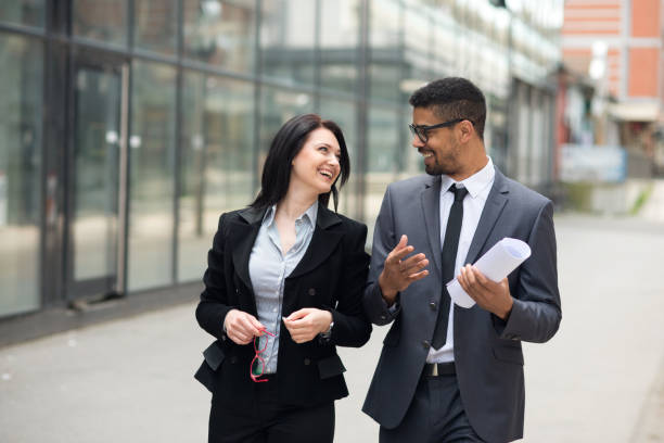 istock Business meeting outdoors. 672626294