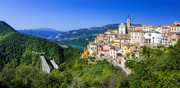 authentic medieval beautiful villages (borgo) of Italy