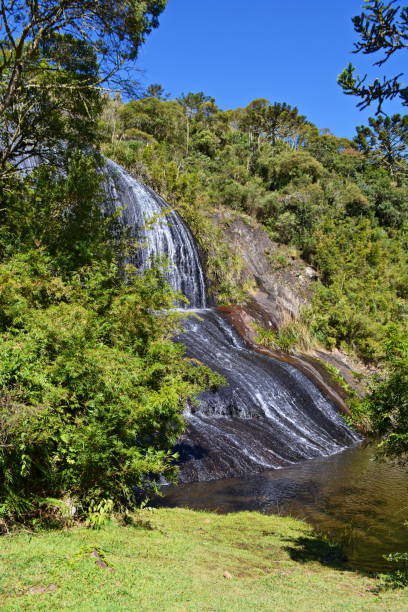istock Beautiful waterfall in Urubici 672651458