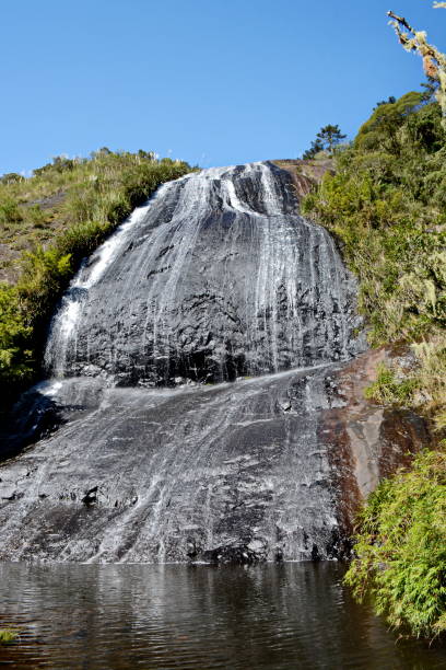 istock Beautiful waterfall in Urubici 672651482