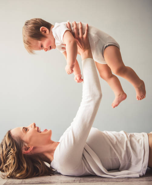 istock Mom and baby boy 672651496