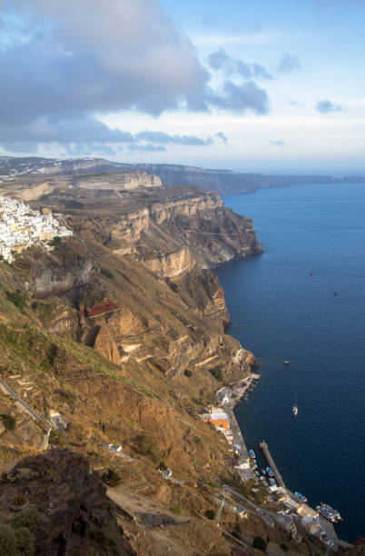 istock Seacoast of Santorini, Greece 672656776