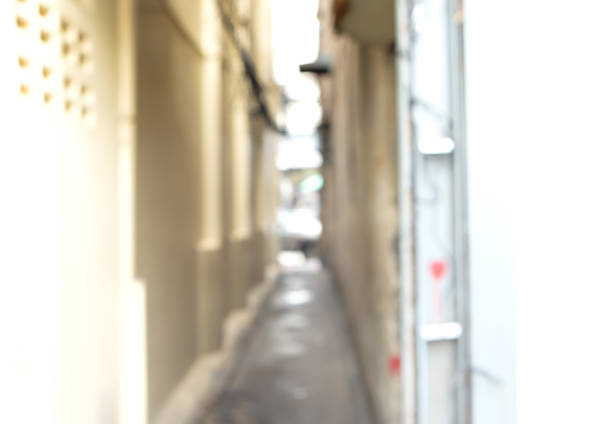 istock Blur background,The walke at corridor in convention hall 672657256