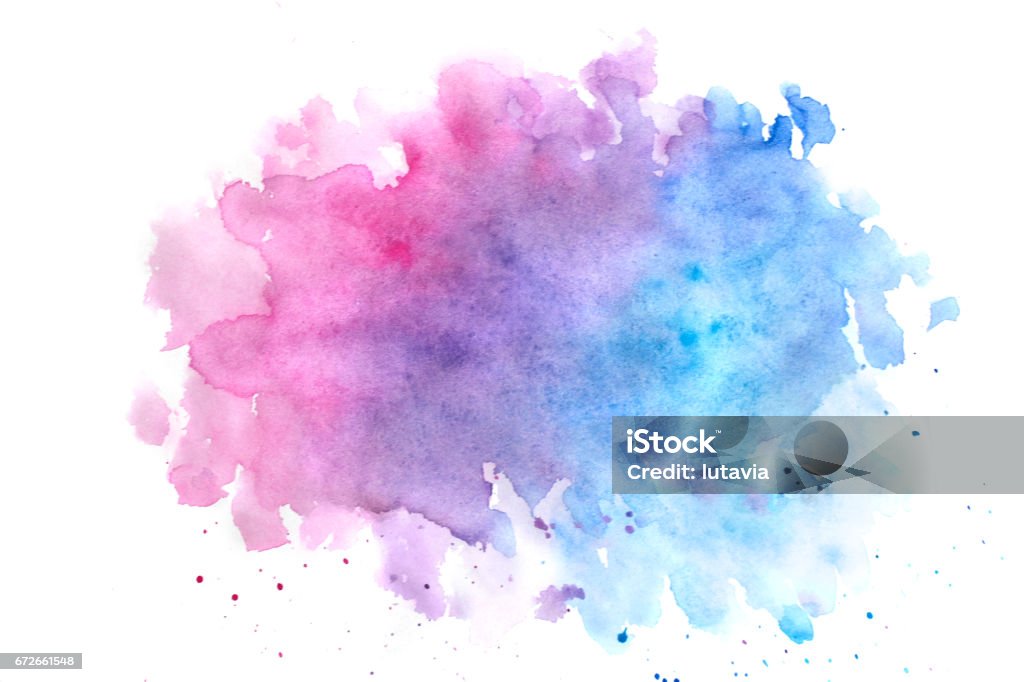 Watercolor abstract background Watercolor Painting stock illustration