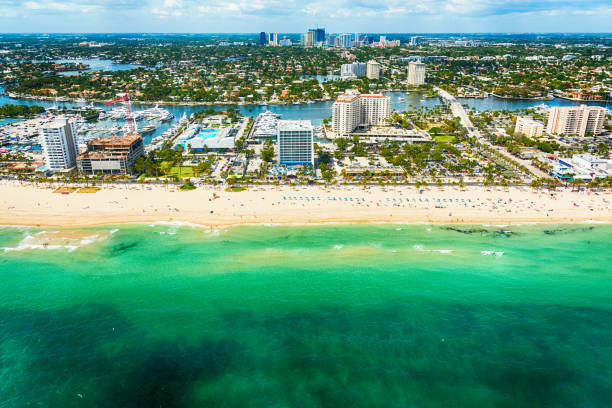 istock Fort Lauderdale Florida Aerial View 672668422