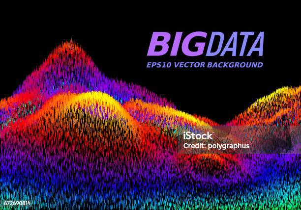 Big Data Binary Code Background Stock Illustration - Download Image Now ...