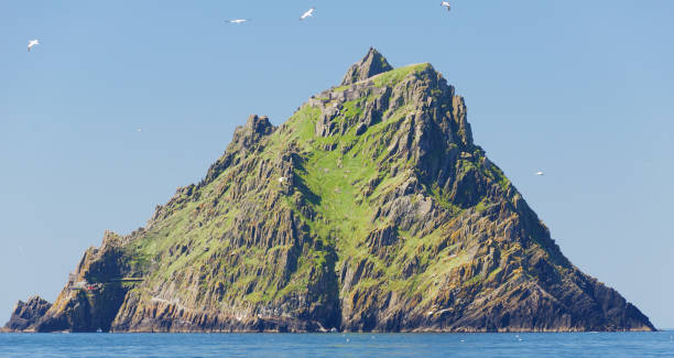 istock Skellig Michael, UNESCO World Heritage Site, Kerry, Ireland. 672701396