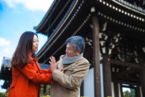 istock Japanese couple having argument 672744990
