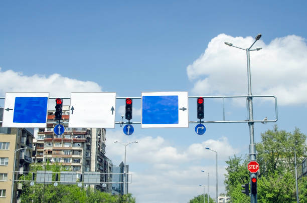 Traffic Signs Illegal speeding traffic in the capital blurred background With note on notepad.Metaphor Traffic to transport management for automobile or automotive car image.