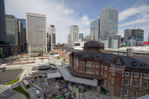 istock Landscape of Tokyo Station 672754992