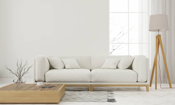 istock White living room 672755086