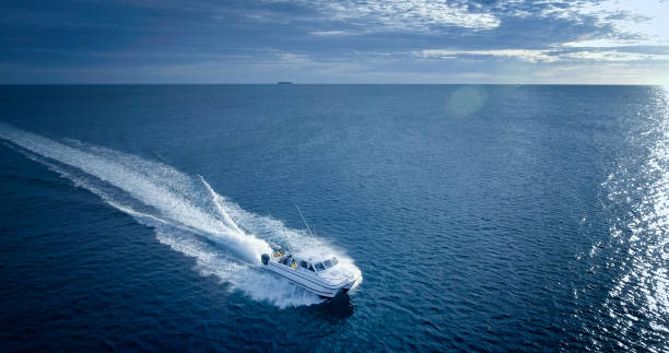 Charter fishing boat