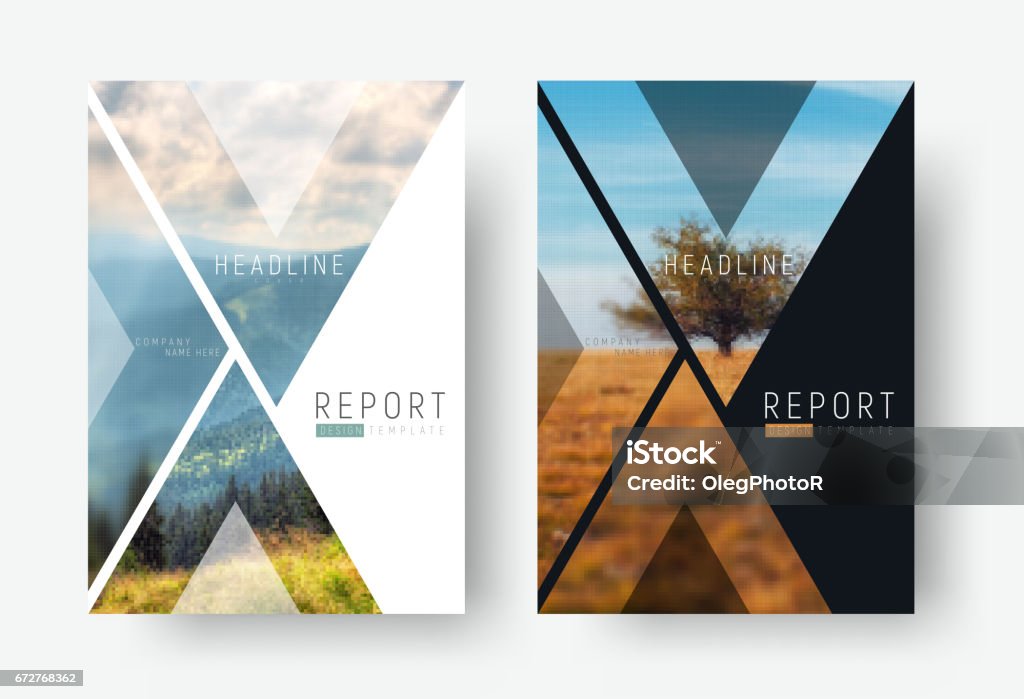Mẫu bìa cho một báo cáo theo phong cách tối giản với các yếu tố thiết kế hình tam giác cho ảnh. - Trả phí Bản quyền Một lần Tài liệu quảng cáo vectơ sẵn có Mẫu bìa cho một báo cáo theo phong cách tối giản với các yếu tố thiết kế hình tam giác cho ảnh. - Trả phí Bản quyền Một lần Tài liệu quảng cáo vectơ sẵn có
