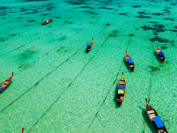 istock Aerial view of Koh Lipe, Thailand 672771992