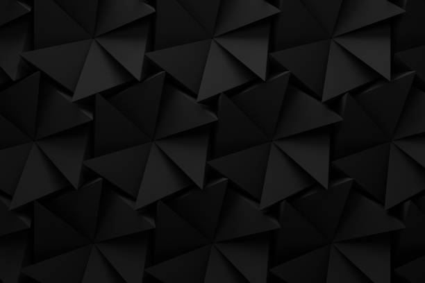 ilustrações de stock, clip art, desenhos animados e ícones de abstract black hexagon aperture blade technology background 3d render - ideas concepts aperture black
