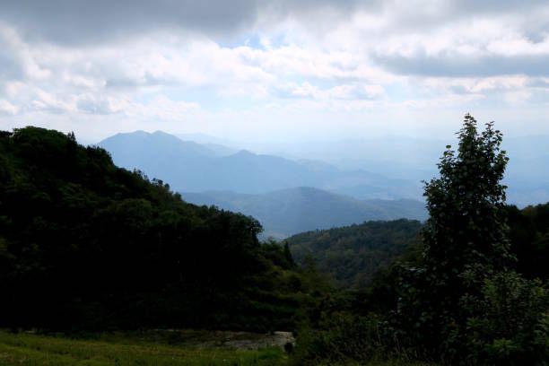 istock view from the highest top of Thailand 672813814