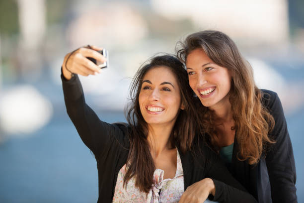 istock Taking Selfies Young Women in their Vacation 672824066