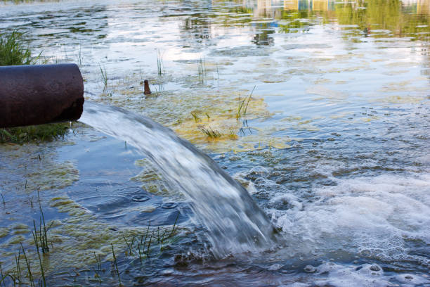 istock Danger of contamination of the environment. 672824504