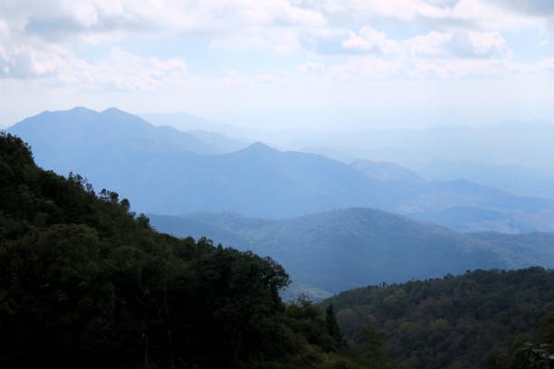 istock view over the mountains of Thailand 672827976