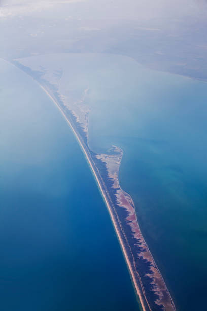 istock Bakal Spit and Black sea 672830598