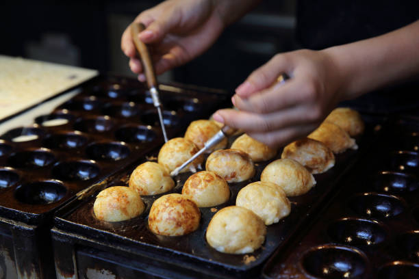 istock process to cooking takoyaki japanese food 672854132