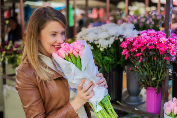 istock Enjoying the sweet scent 672872936