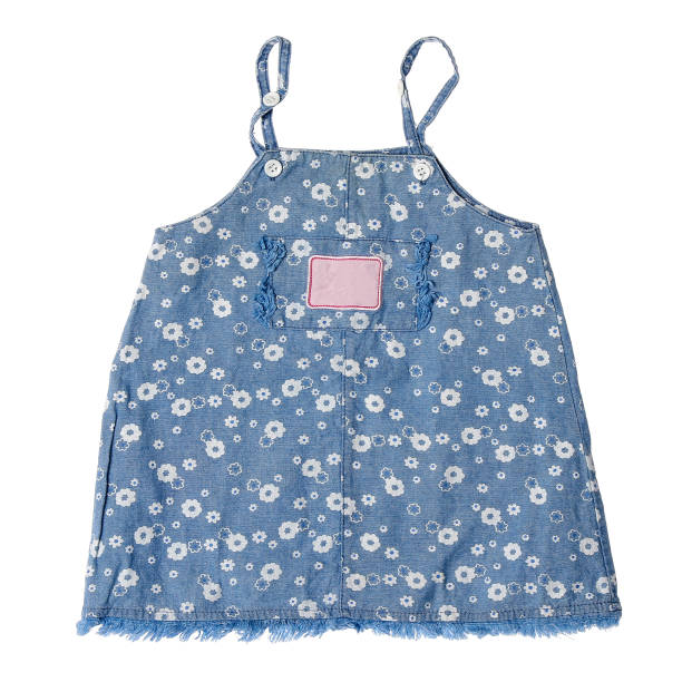 istock Blue children's vest on white background 672880356