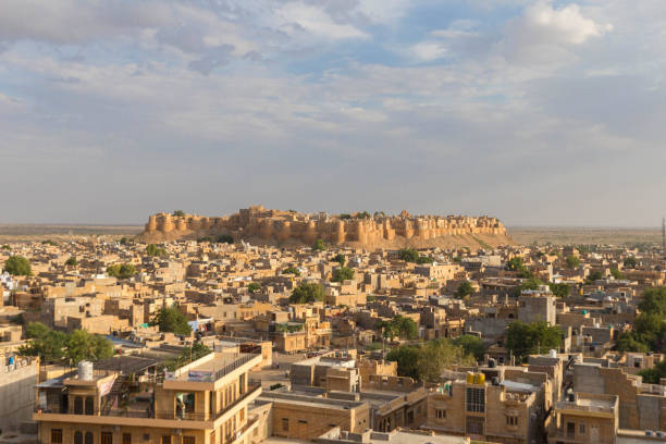 istock View of Jaisalmer Fort, Rajasthan 672891182