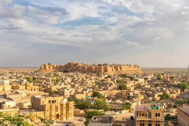 istock View of Jaisalmer Fort, Rajasthan 672891306