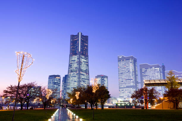 istock Minato Mirai's Christmas 672891868
