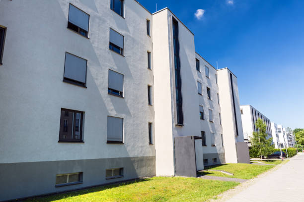 istock Street with Apartments in Berlin 672910150