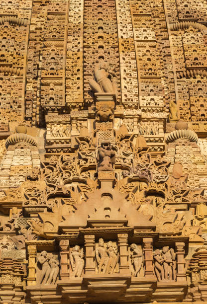istock Khajuraho Temple, India. 672915228