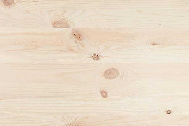 beżowe światło nowe drewniane tło płyty. - spruce wood zdjęcia i obrazy z banku zdjęć