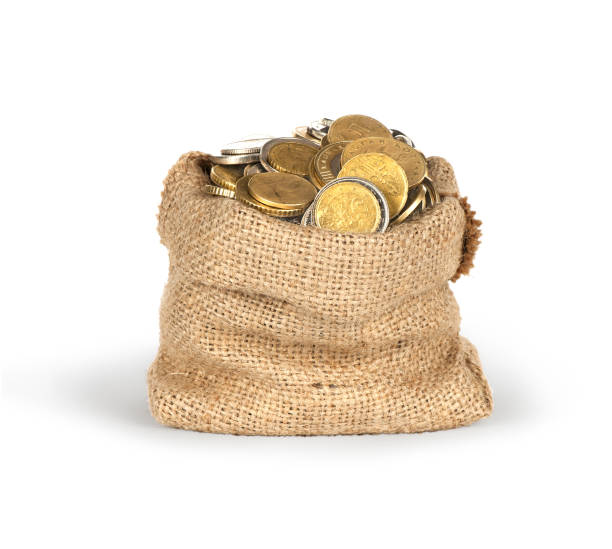 istock Bag of coins 672923266